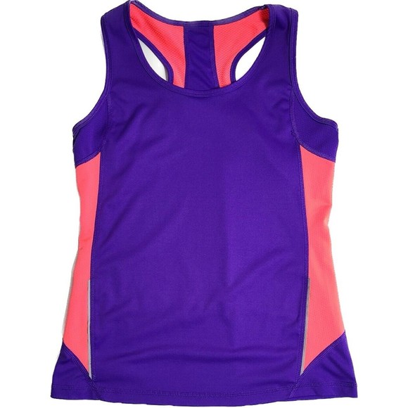 Tek Gear Tank Racer Back Purple/Pink Size S - Picture 1 of 3